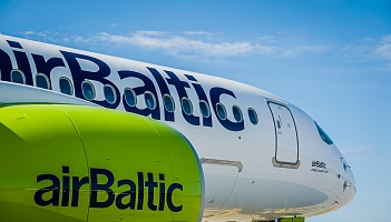 airBaltic przewiózł w listopadzie 265 proc. więcej pasażerów 