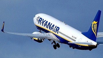 Ryanair: 8,6 mln pasażerów w lutym